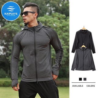 Áo khoác chống nắng nam nữ unisex cao cấp chống tia UV KAIPLAYS Áo thể thao nam chạy bộ, tập gym thấm hút mồ hôi KP030
