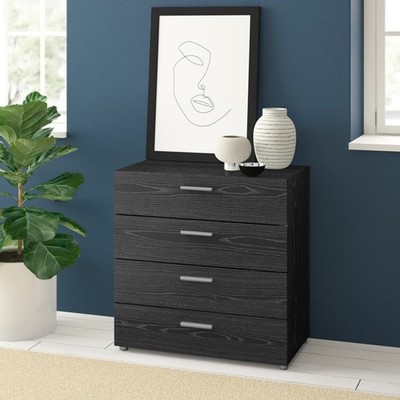 PEPER, Tủ lưu trữ đồ dùng hiện đại 4 ngăn DRA_132, 80x40x68cm, tủ gỗ Scandi Home