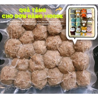 Bò viên ( làm từ bò Gân Củ Chi )(500g)