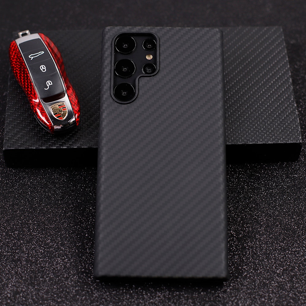 Ốp Điện Thoại Sợi Carbon Chống Rơi Cho Samsung Galaxy S22 Ultra S22