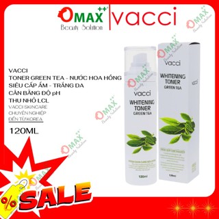 NƯỚC HOA HỒNG VACCI - TRẮNG DA CHIẾT XUẤT TRÀ XANH - WHITENING TONER GREEN TEA