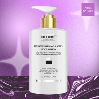 Kem Dưỡng Thể Trắng Da Chính hãng The Cafune - Giúp dưỡng ẩm cho da nâng tone thẩm thấu tức thì cho da 250g