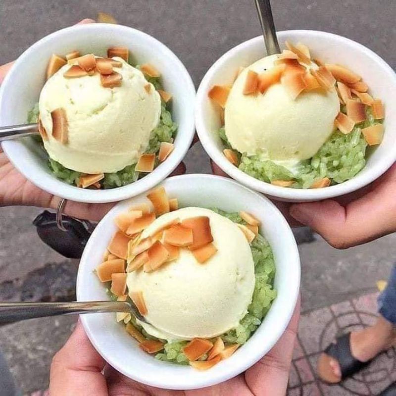 Dừa nướng giòn