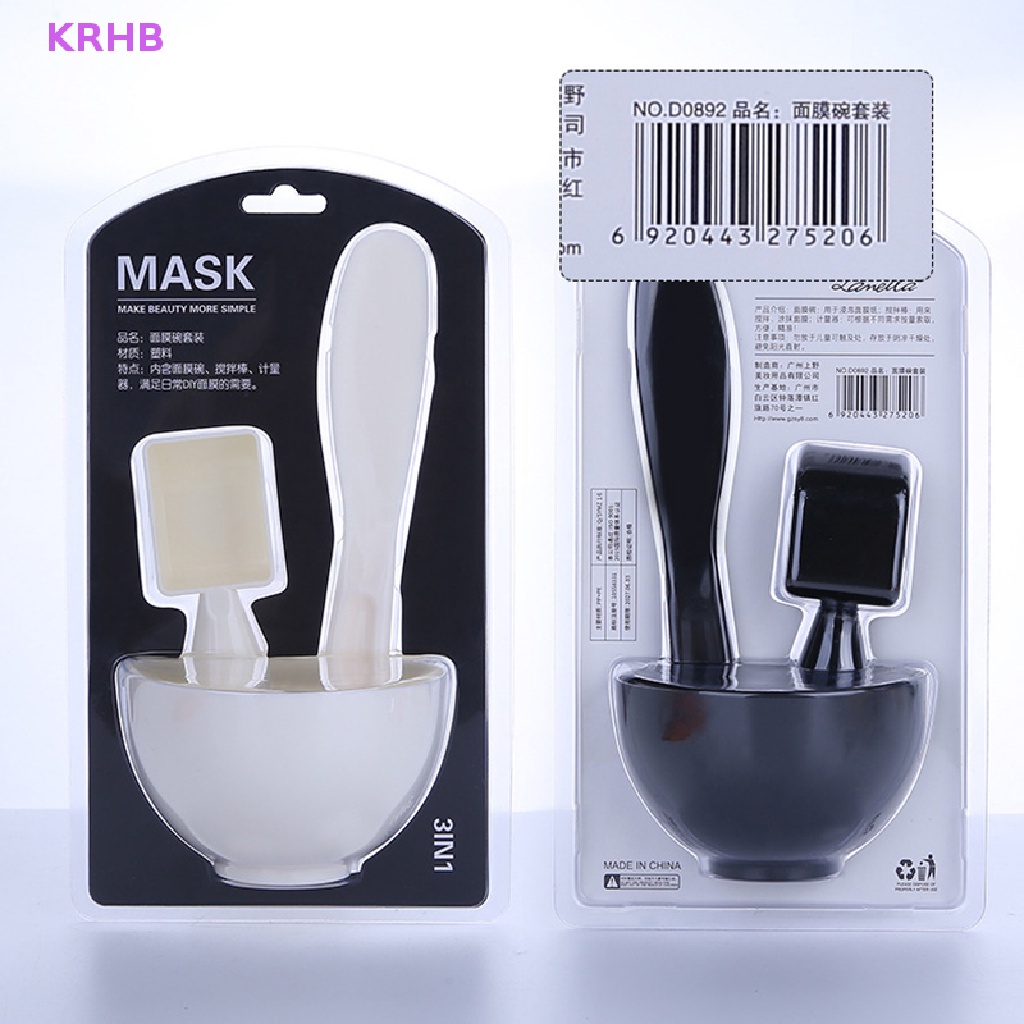 Bộ 3 Dụng Cụ Tự Làm Mặt Nạ Chăm Sóc Da Tại Nhà Tiện Dụng