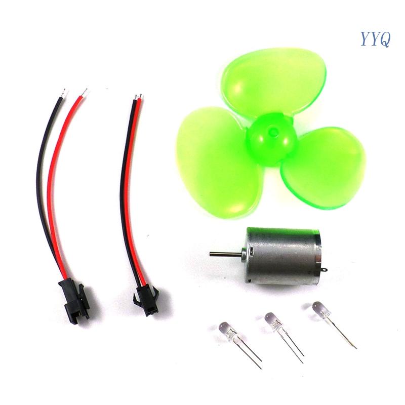 Bộ Dụng Cụ Phát Điện Gió Mini 0.1-24V Cho Tuabine Micro Motor / Mini / Diodes / Cáp 90mm