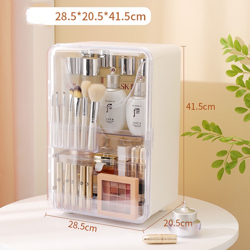 Hộp đựng mỹ phẩm chống bụi Hộp đựng đồ trang điểm chăm sóc da Hộp Đựng Mỹ Phẩm Hộp lưu trữ mỹ phẩm ngăn kéo chống bụi tr