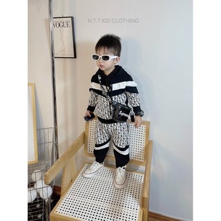 sét đồ bộ tay dài cho bé DIO