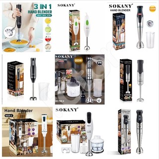 [FREESHIP] MÁY XAY CẦM TAY SOKANY(1704S-2,1705,1707,1708,1800,748,758,5021S,5006-5S,6020-3,768-4 MÓN) ĐA NĂNG