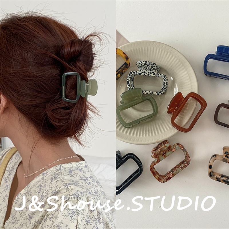 Kẹp Tóc Hình logo Thời Trang Hàn Quốc KF547