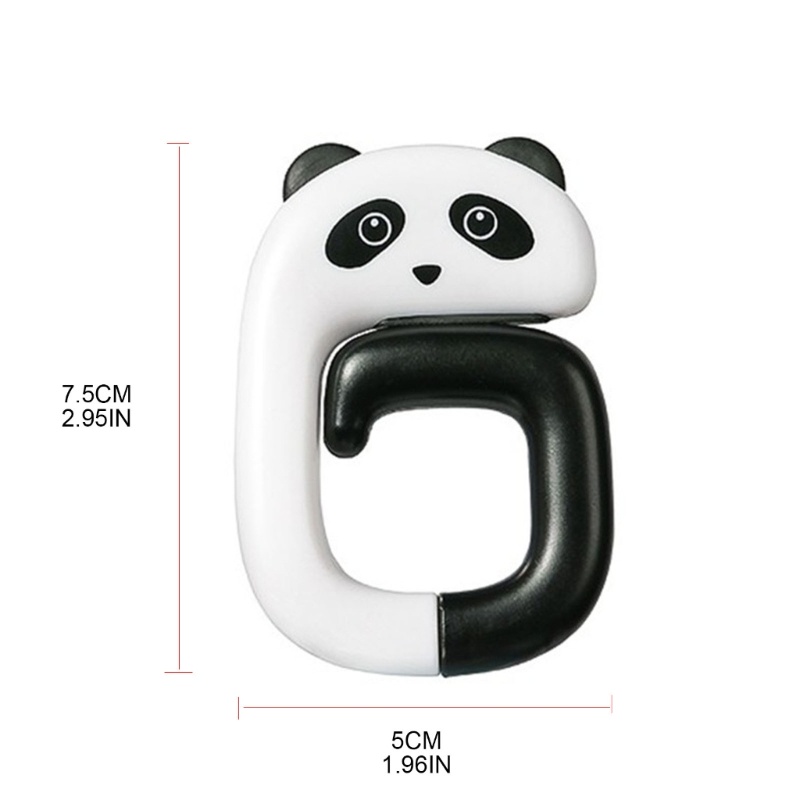 Móc Treo Túi Xách Hình Hoạt Hình Gấp Gọn Tiện Dụng