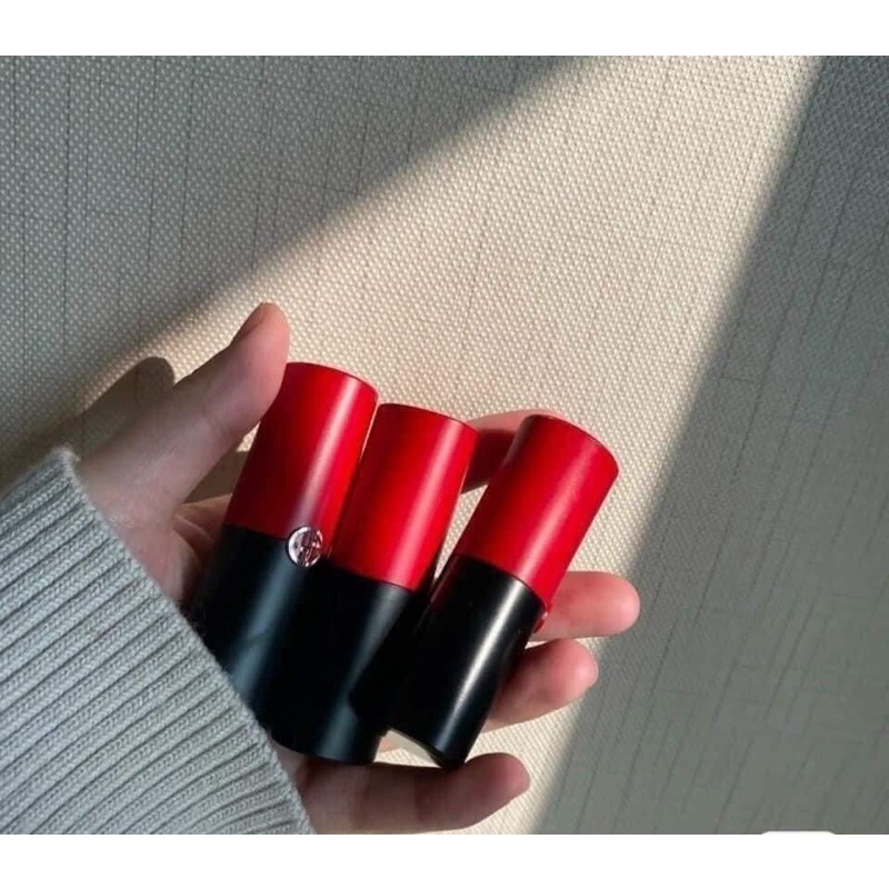 Son mini son Giorgio Armani màu 400 mini 1.4g son màu đỏ sang chảnh son mềm nhiều dưỡng không khô thâm môi