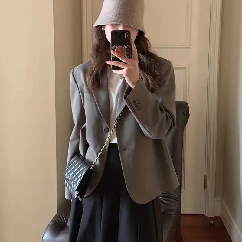 🌷Áo Blazer dáng lửng_Hàng sẵn🌷 | BigBuy360 - bigbuy360.vn