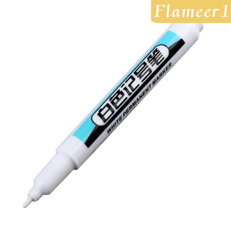 [Flameameer1] Bút Đánh Dấu Màu Trắng Chống Thấm Nước Dùng Cho Nhà Bếp / Phòng Tắm