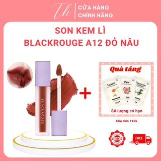 Son kem lì Blackrouge a12 đỏ nâu