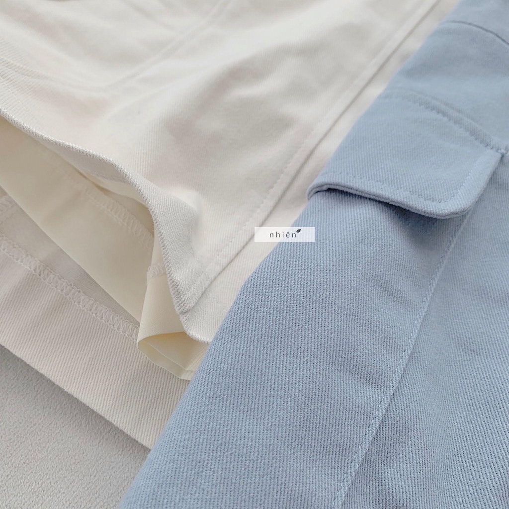 Chân váy ngắn nữ - chân váy túi hộp nhiennhienvintage BV88