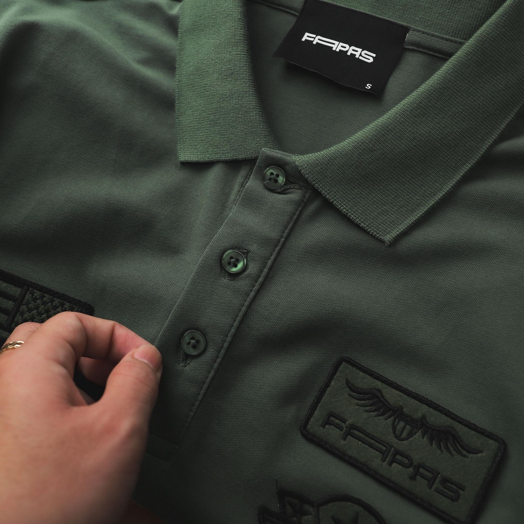 Áo Polo Nam Cohop Thêu Logo Tỉ Mỉ Chất Vải Cotton Thoáng Mát Phong Cách Lịch Sự Form Regular Dễ Phối Đồ - FAPAS