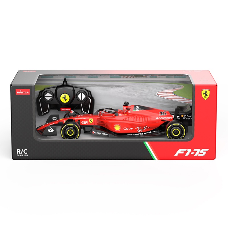 RASTAR Bộ Xe Đua Điều Khiển Từ Xa Ferrari Mclararen F1 Tỉ Lệ 1 / 18 Cho Bé Trai