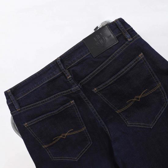 Quần Jeans Nam Trơn OLD SAILOR Form Straight Ống Suông Màu Xanh Bigsize 55-130kg