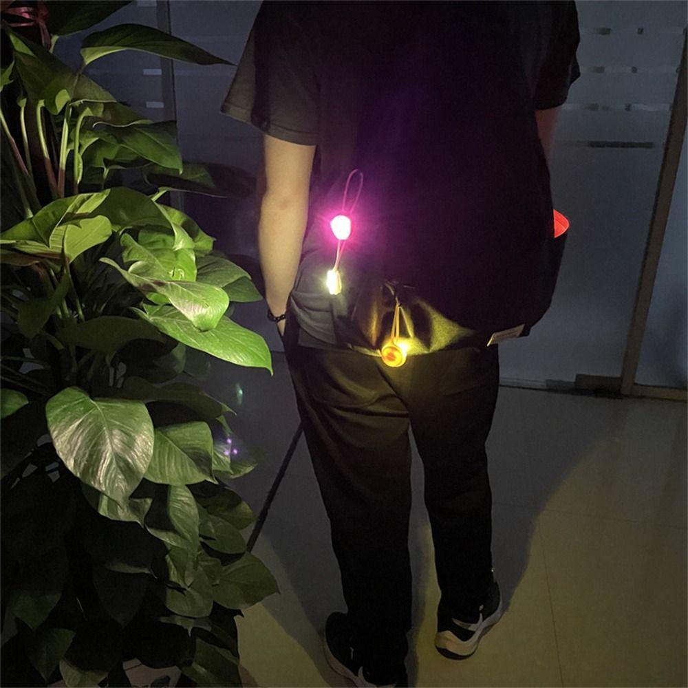 NORMAN Đèn LED Mini Bằng Silicone Gắn Balo Tiện Dụng Cho Các Hoạt Động Ban Đêm Ngoài Trời