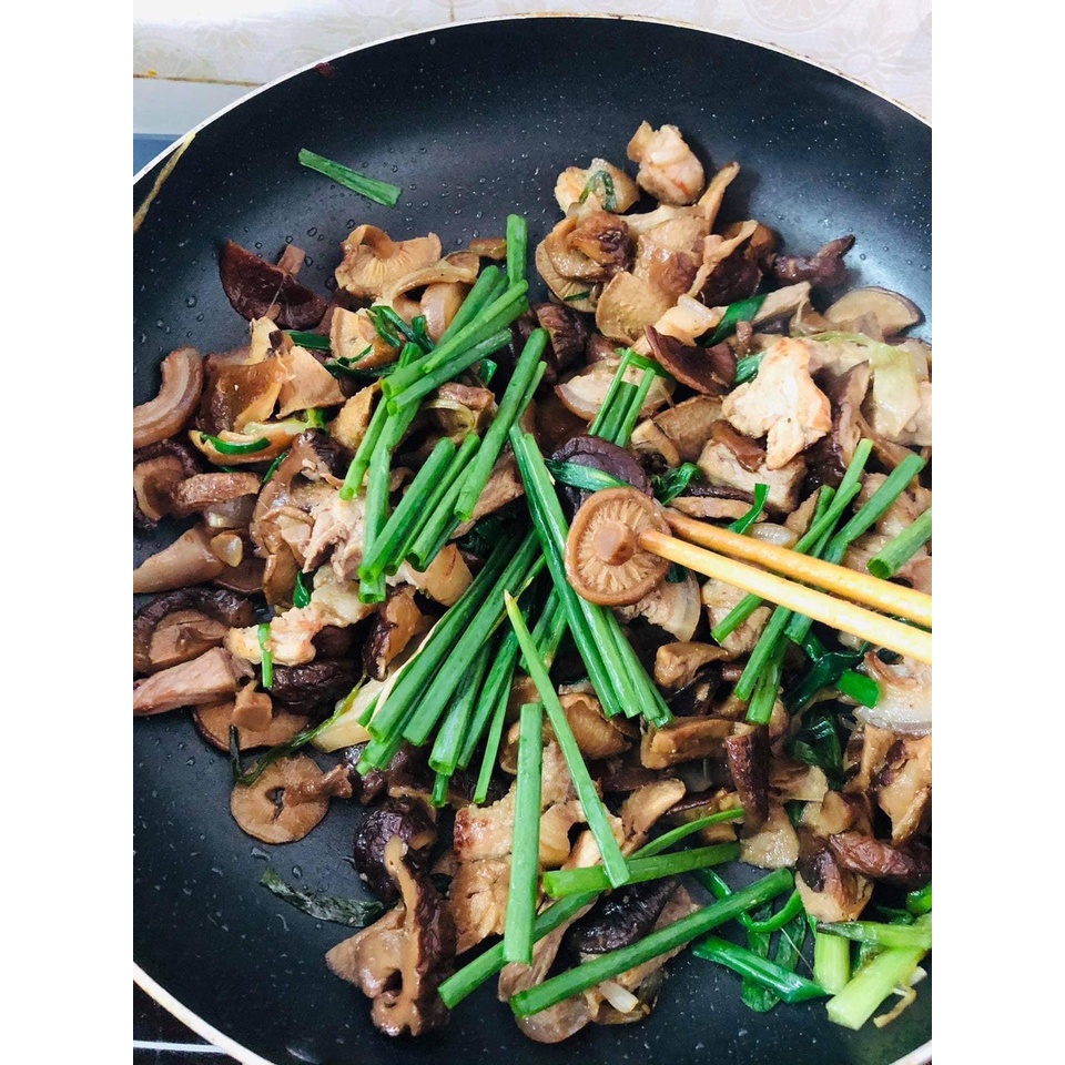 Nấm Hương Rừng Khô Lai Châu Túi 500G Thơm, Ngon Giàu Dinh Dưỡng, Đặc Sản Tây Bắc