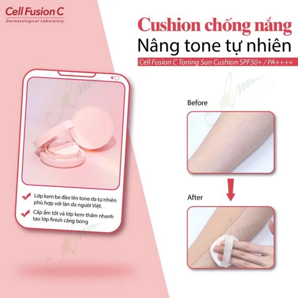 Set Toning Glow Cushion Cell Fusion