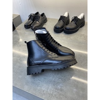 Giày Nữ- Combatboots Kéo Khóa Vintage Made In Viet Nam Bảo Hành 12 Tháng