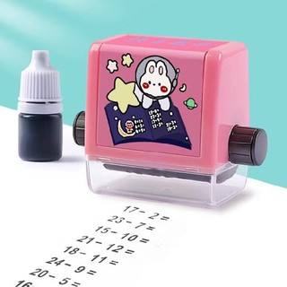 Tocawe New Roller Digital Teaching Stamp Within 100 Teaching Math Practice Questions