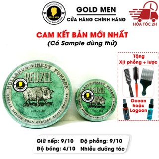 Sáp vuốt tóc Reuzel Green Pomade, Pomade vuốt tóc