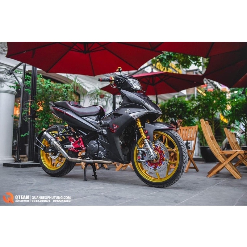 Vành Asio bản lớn 3.0-17 và 4.5-17 lắp Yamaha Exciter 150- Fz150i.