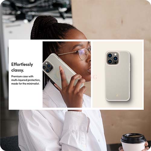 Ốp lưng chống sốc hỗ trợ sạc không dây Spigen Cyrill Kajuk Mag iP 14/14 Plus/14Pro/14 Pro Max - Hàng chính hãng