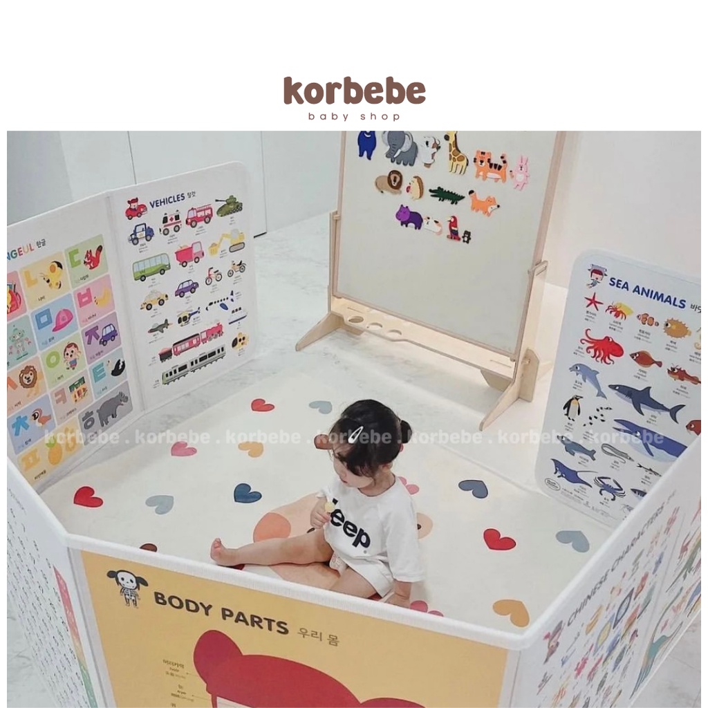 Bảng học thông minh giúp phát triển ngôn ngữ cho bé Hattung Sayhouse Hàn Quốc