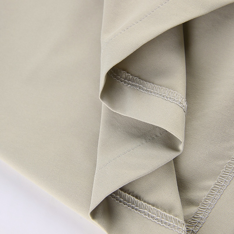 DUNEA Chân Váy Dài Xẻ Tà Lưng Thấp Thời Trang Đường Phố Cá Tính Cho Nữ