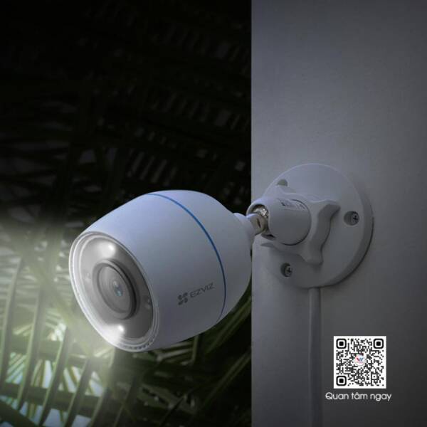 Camera wifi ngoài trời ezviz C3TN 2MP 1080P full color-Chính hãng-Giá tốt