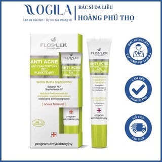 Gel chấm mụn anti-acne spot floslek 20ml
