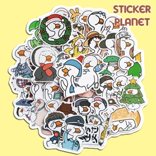 Sticker vịt troll trang trí mũ bảo hiểm, đàn, guitar, ukulele, điện thoại - ảnh sản phẩm 1