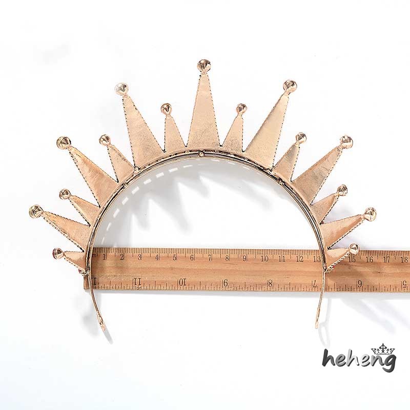 Vương Miện Cài Tóc Đính Đá Xinh Xắn Cho Nữ