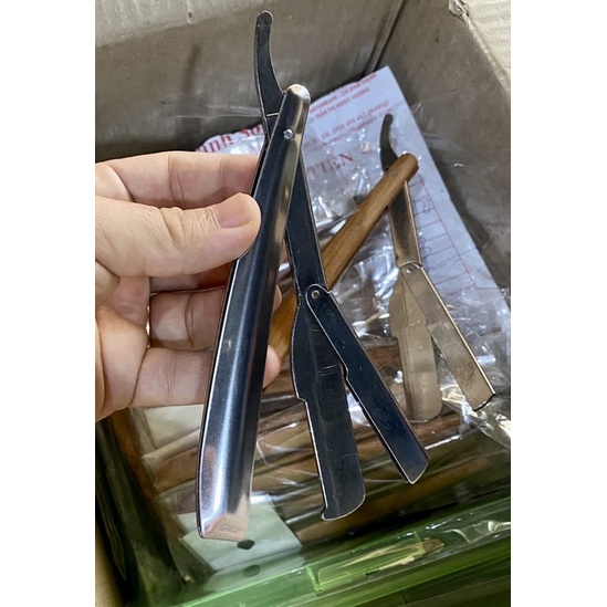 Dao cạo mặt,cạo lông cạo râu inox màu inox