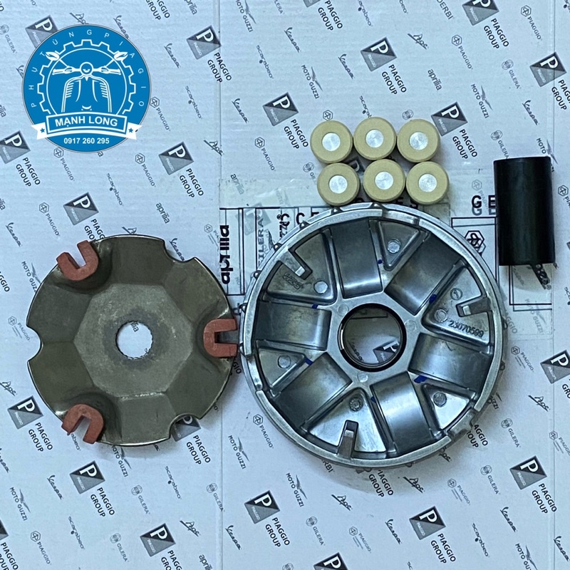Bộ nồi trước, Bộ côn trước Piaggio - Vespa mã cải tiến ( chính hãng )