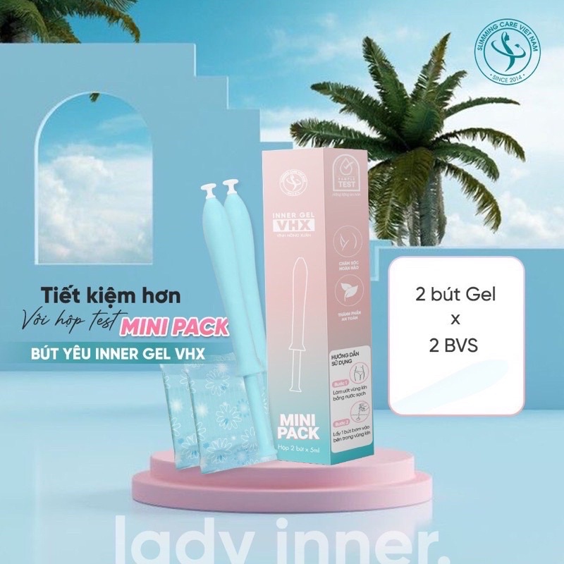 Bút yêu Inner Gel VHX Vĩnh Hồng Xuân Swb Slim Care 5ml, Bút Thần Giúp Se Khít Và Làm Sạch Vùng Kín - Gazumi Beauty