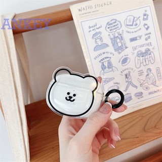 Beats Studio Buds Case Transparent Rainbow Figure Wireless Bluetooth Headset Protective Soft Shell