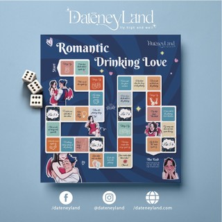 Boardgame Romantic Drinking Love, nhẹ nhàng dành cho cặp đôi hẹn hò, Dateneyland