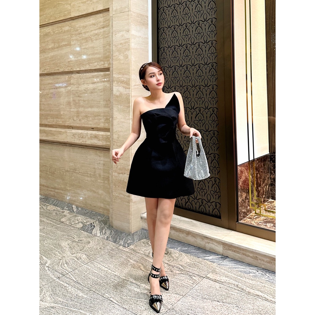 ĐẦM XỐP XÒE 1 HOA - QA03088