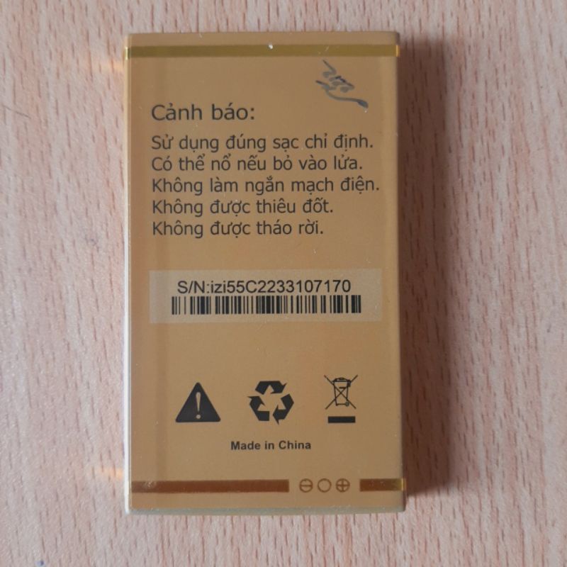 Pin Masstel Izi 55 4G- Chính hãng - Bảo hành 6 tháng