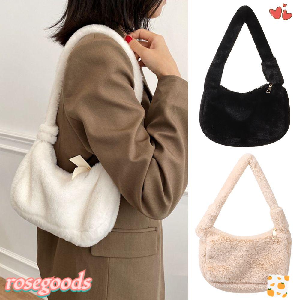 Túi Tote Đeo Vai Bằng Vải Bông Thời Trang Mùa Đông