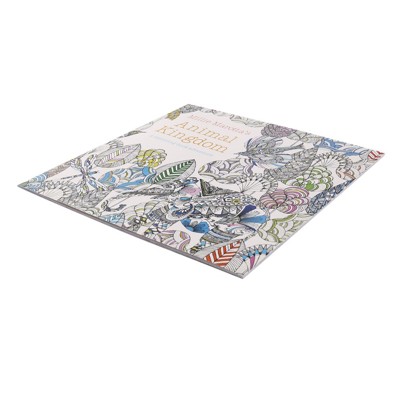 Sách Tô Màu Hình Động Vật Độc Đáo Dành Cho Trẻ Nhỏ Và Người Lớn