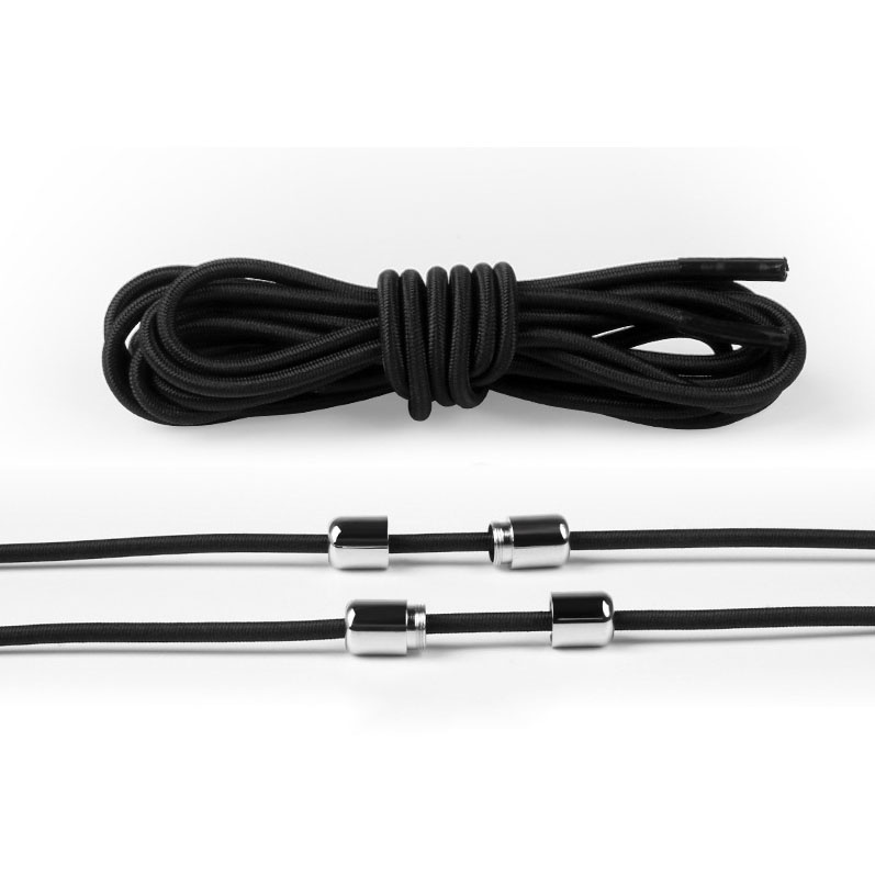 Dây Giày tròn Co Giãn Có Vòng Kim Loại Điều Chỉnh | Dây GIày Thời Trang Full Bảng Màu.