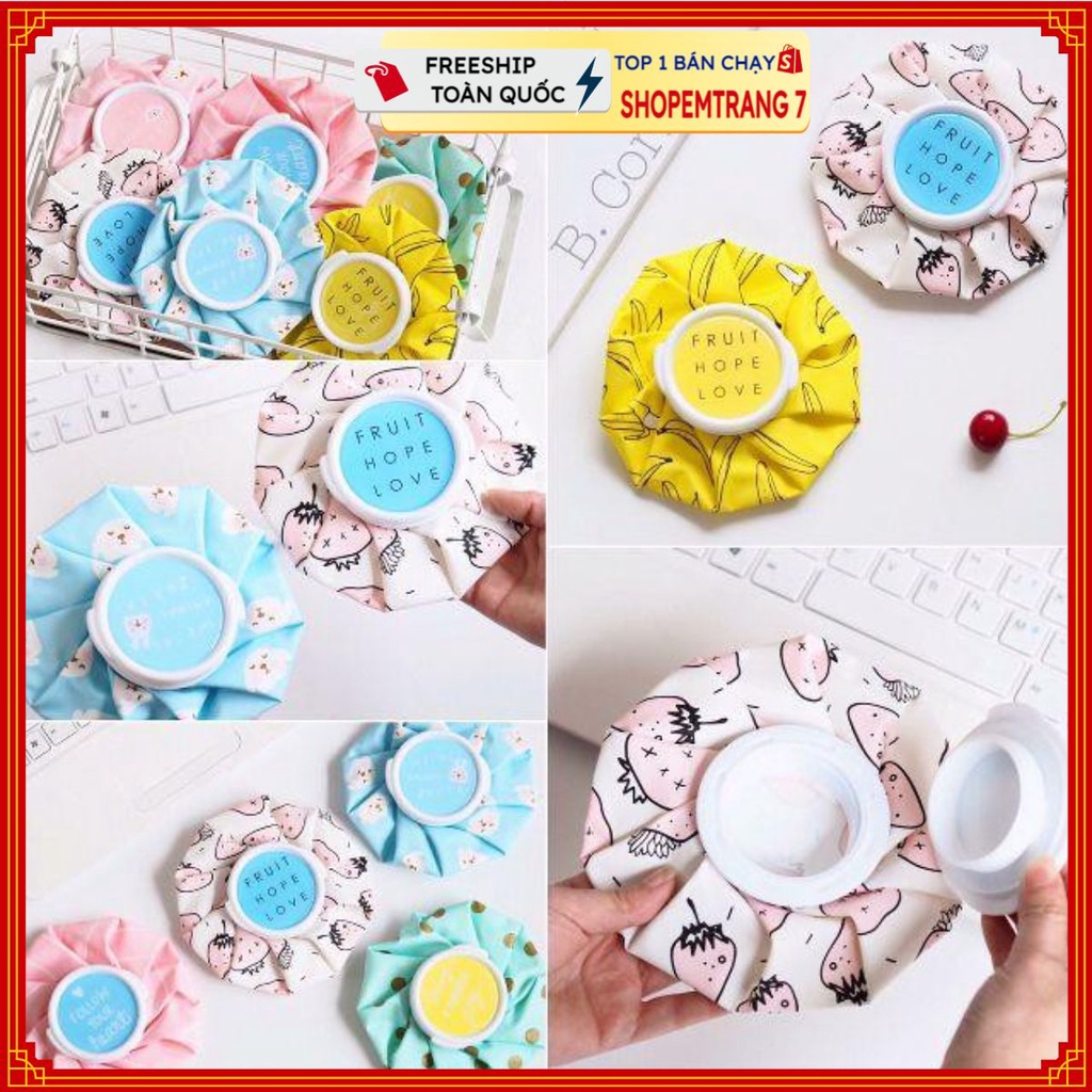 PVN17695 Túi chườm nóng lạnh bản to mẫu siêu cute T2 .