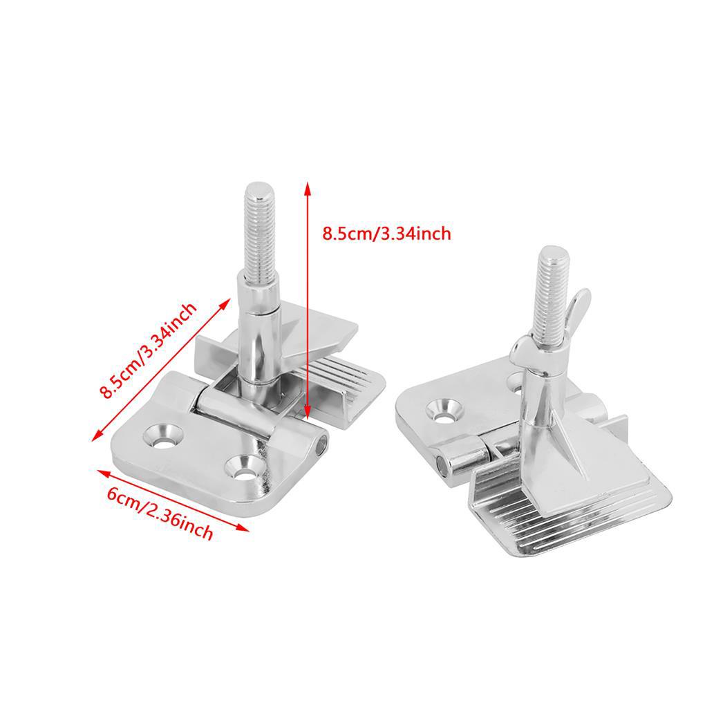 Set 2 Kẹp Bản Lề Chuyên Dụng Cho Máy In Màn Hình Bằng Kim Loại