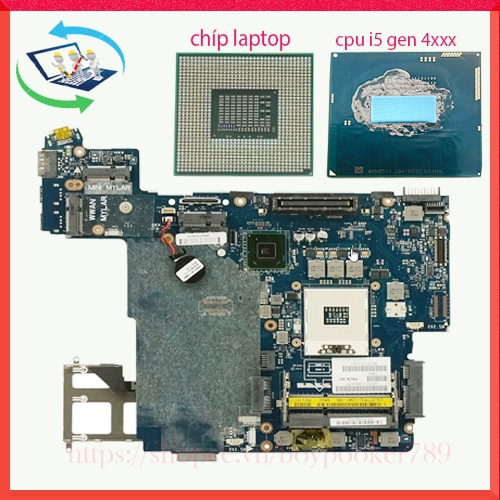Chíp i5 gen 4 nâng cấp cpu tháo máy laptop