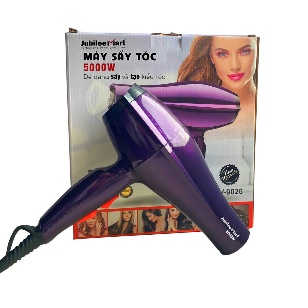 Máy sấy tóc tạo kiểu G01, công suất lớn 5000w, 2 chiều, 2 mức gió nóng, lạnh, cao cấp